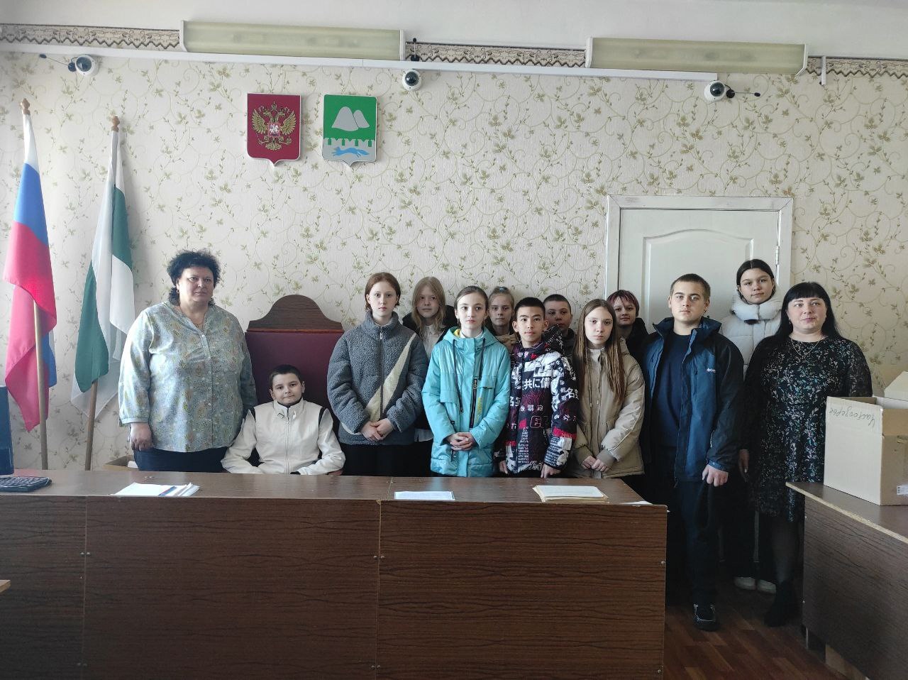 Профориентационная экскурсия в Судебный участок.