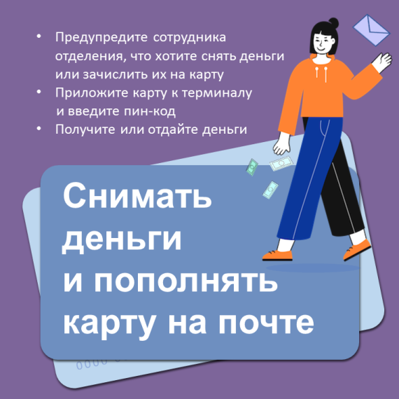 Информационные материалы о возможностях банковской карты.