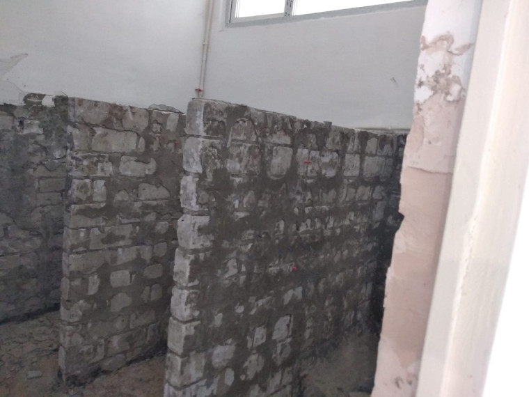 Ремонт школы.