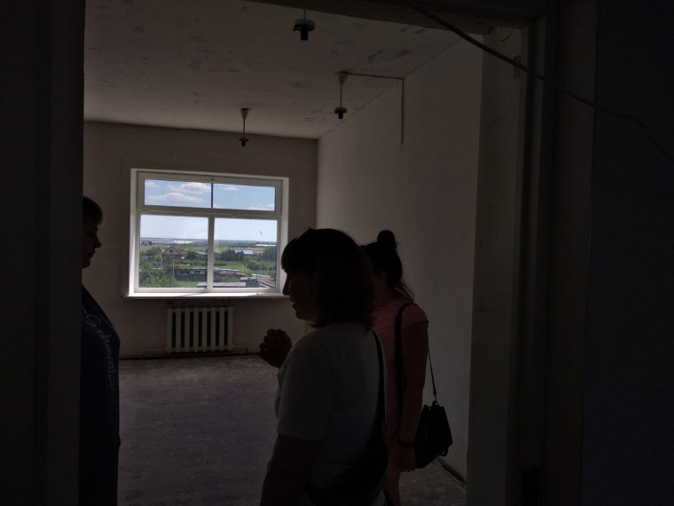 Ремонт школы.