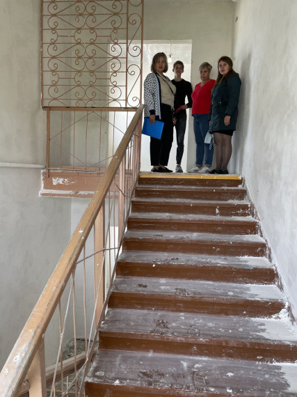 Ремонт школы.