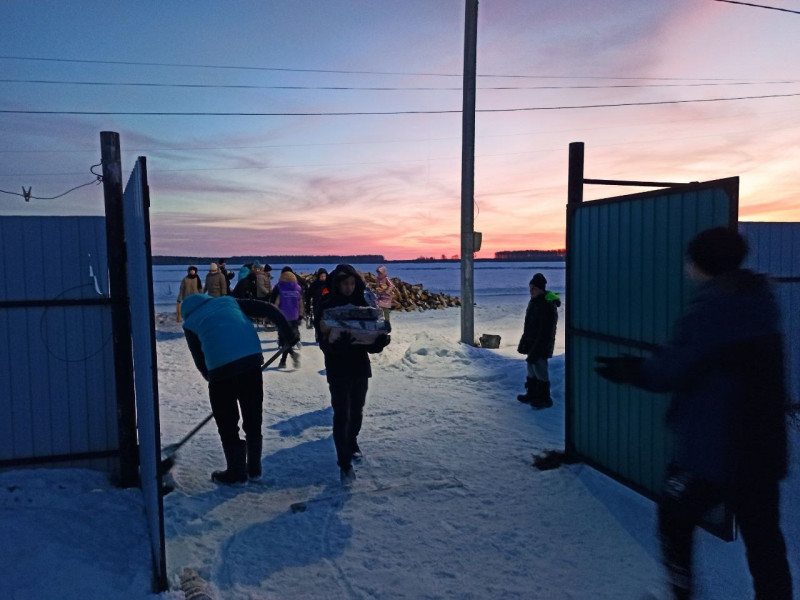 Помощь семье участника СВО.