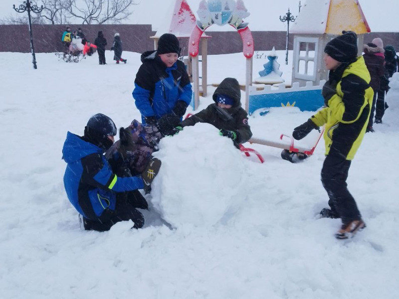 Активный день с 5-6-ми классами.