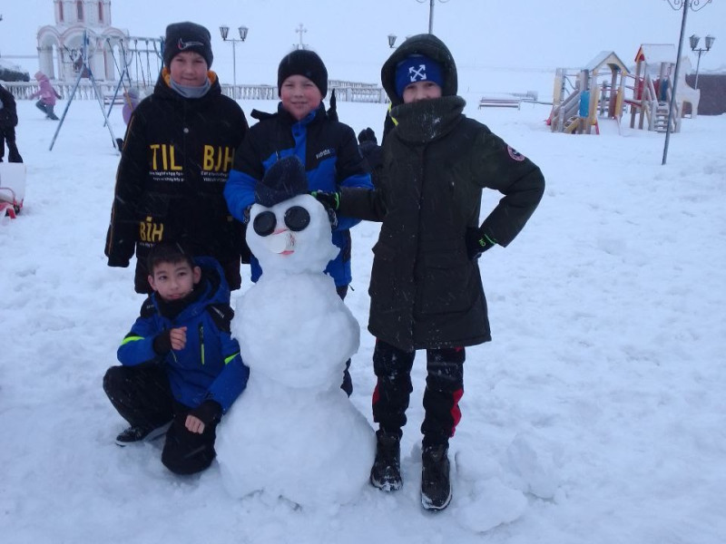 Активный день с 5-6-ми классами.