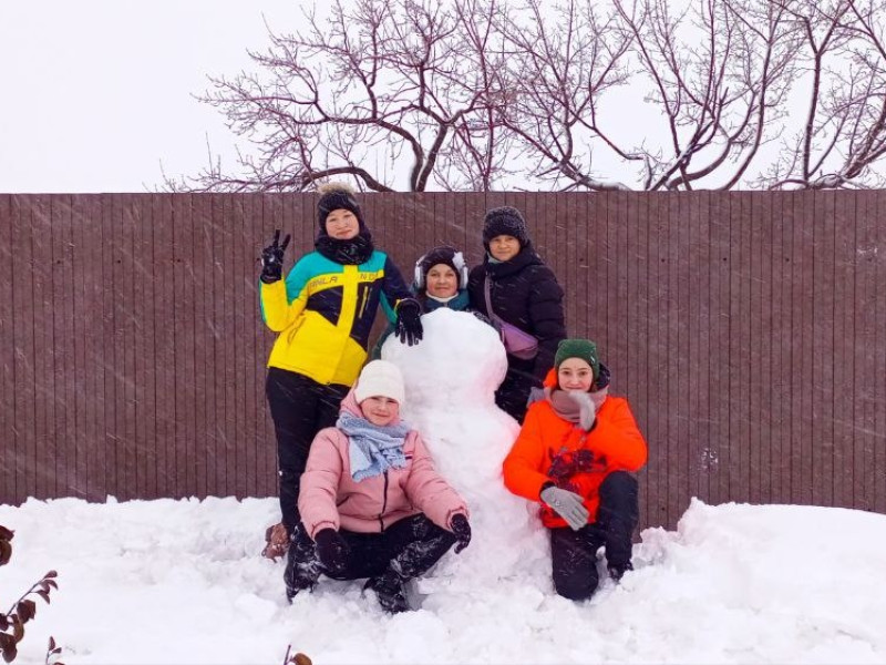 Активный день с 5-6-ми классами.