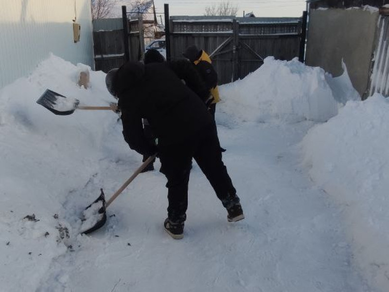 Волонтерский отряд "Рука помощи" .