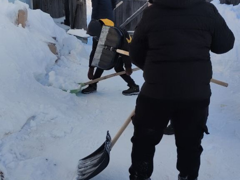 Волонтерский отряд "Рука помощи" .