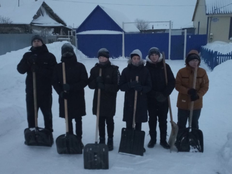 Волонтерский отряд "Рука помощи" .