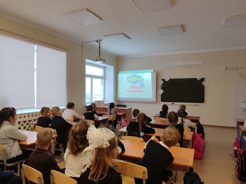 Первая учебная неделя января в Частоозерской школе посвящена Пожарной безопасности.