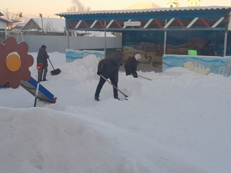 Волонтерский отряд "Рука помощи" снова в работе.