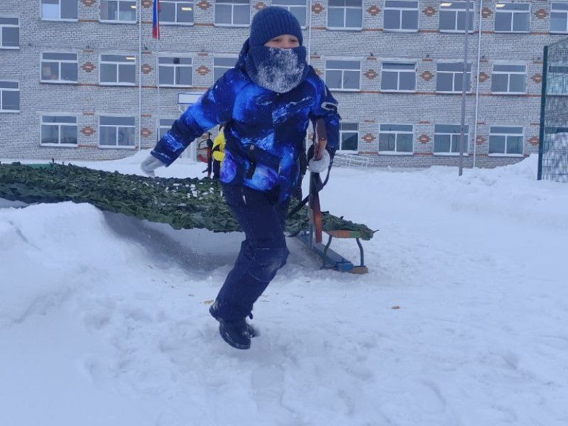 Игра марш-бросок для первоклассников.