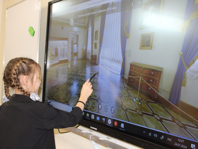 Обучающиеся посетили Третьяковскую галерею.