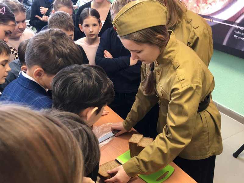 Акция "Блокадный хлеб".