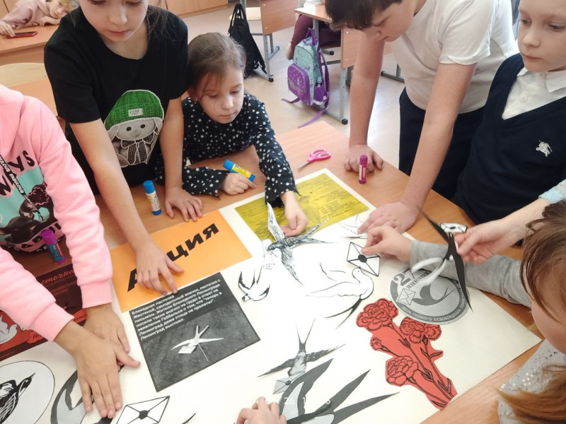 Акция "Блокадная ласточка".