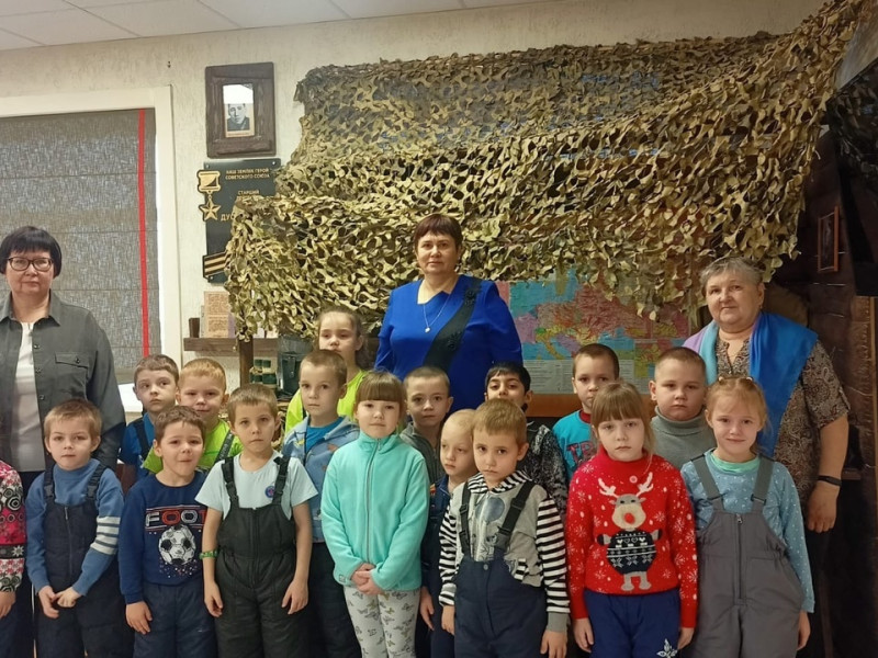 Дошкольникам рассказали о героических подвигах земляков.