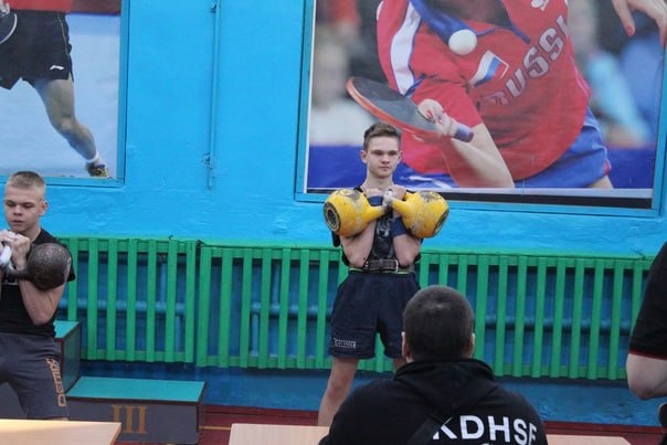 Наши силачи боролись за победу!.