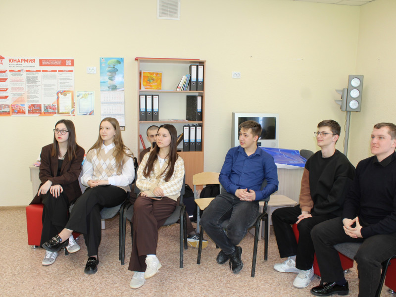 Цикл профориентационных занятий в школе.