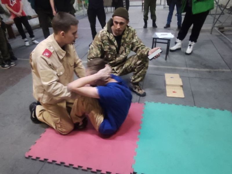 Юнармейское многоборье 2024 состоялось на базе спортивно-стрелкового клуба ДОСААФ РОССИИ Курганской области.